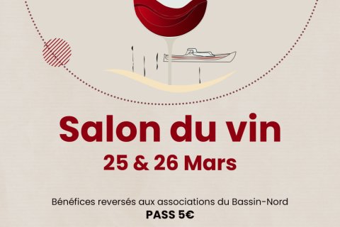 Salon du Vin BASSIN EN VIGNES - LANTON les 25 et 26 mars