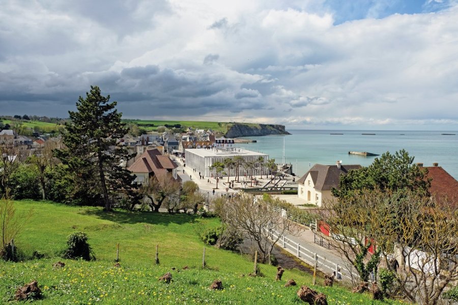 Renouveau sur Arromanches, pour le musée du Débarquement