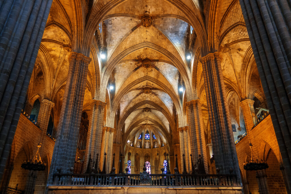 Intérieur de la Sagrada Familia