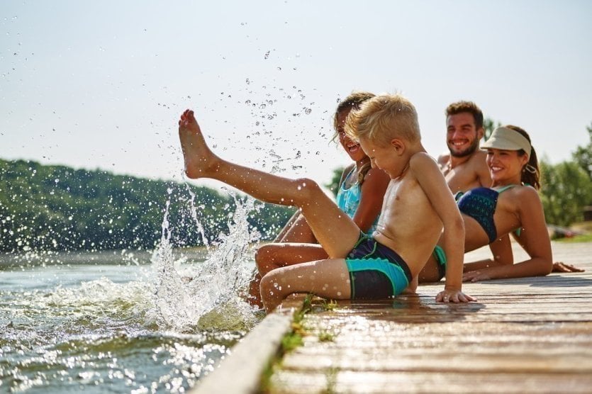 Partir en vacances avec des enfants, le bonheur en famille