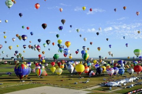 Le plus grand rassemblement de montgolfières au monde a lieu en Lorraine !