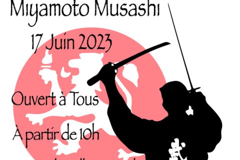 Inauguration la Statue de Miyamoto Musashi