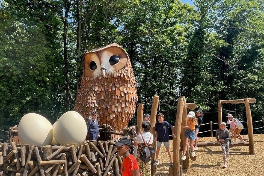 La Canopée des oiseaux, nouvel espace de Terra Botanica