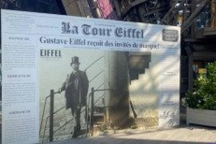 Tour Eiffel : la terrasse du 1er étage prend ses quartiers d'été