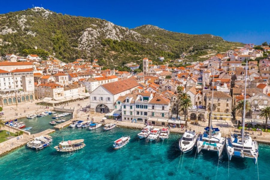 Hvar en Croatie