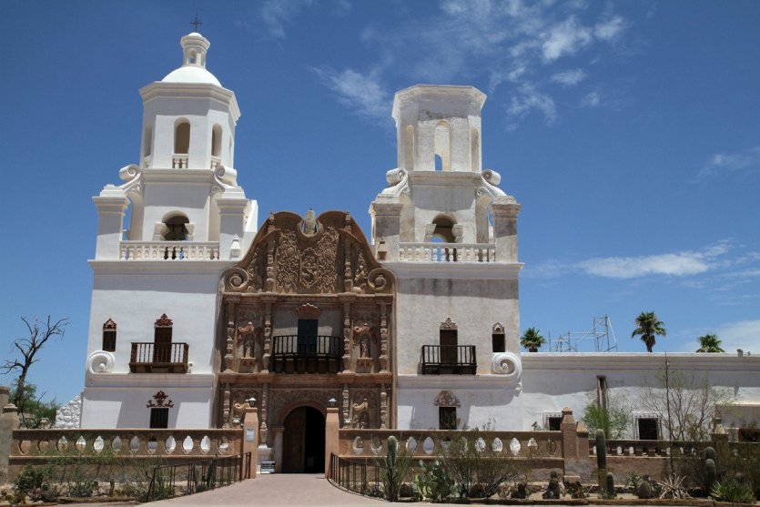 Cathédrale Saint-Augustin de Tucson - © Stéphan SZEREMETA