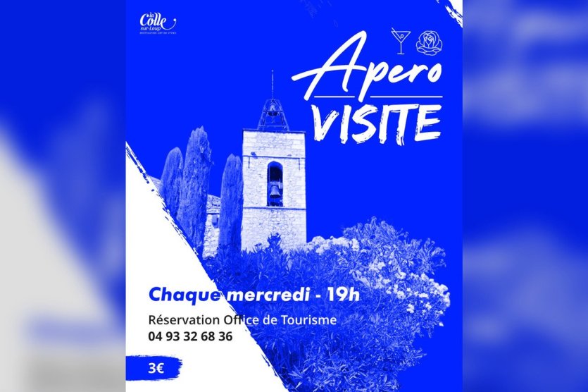 Découvrez la CollesurLoup avec les ApérosVisites tous les mercredis