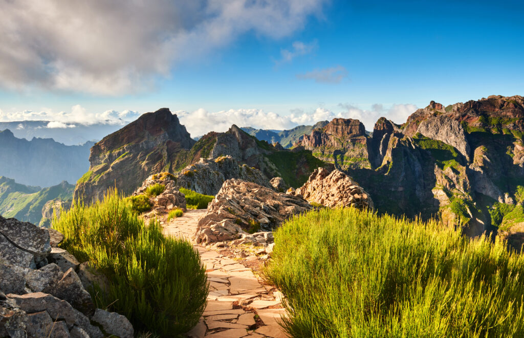 Montagnes à Madère