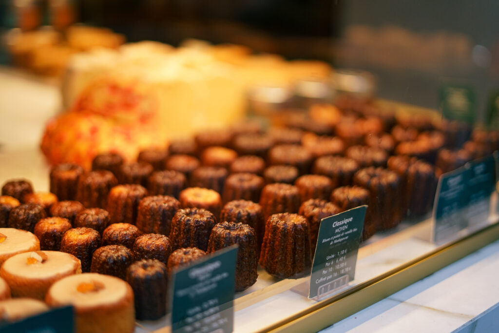 Canelés, Bordeaux