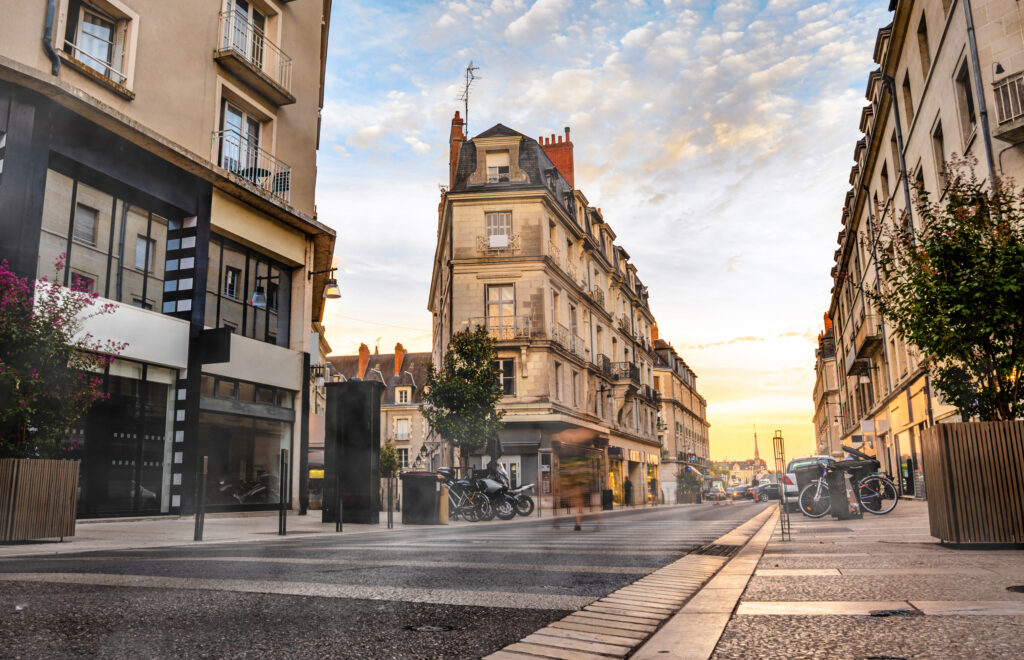 Rue centrale de Blois