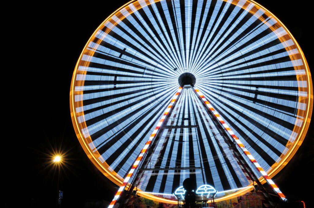 La grande roue à Honfleur