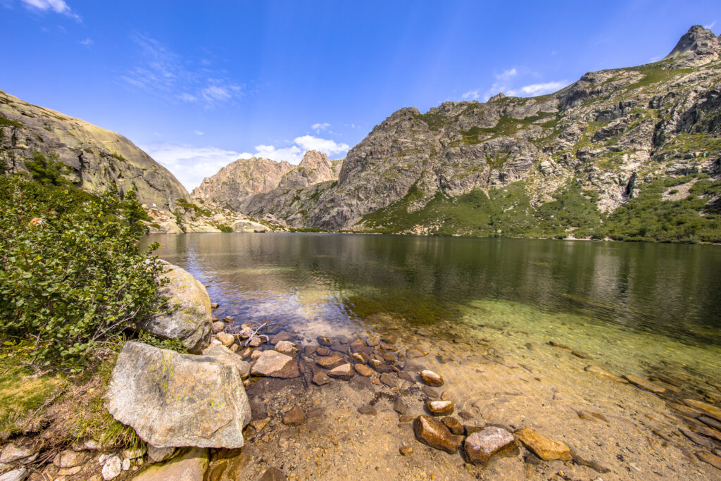 Vue sur le lac Melo