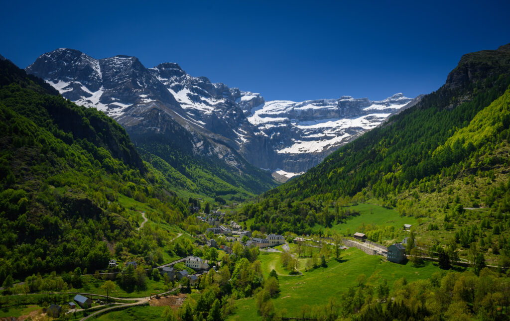 Cirque de Gavarnie dans les Pyrénées 