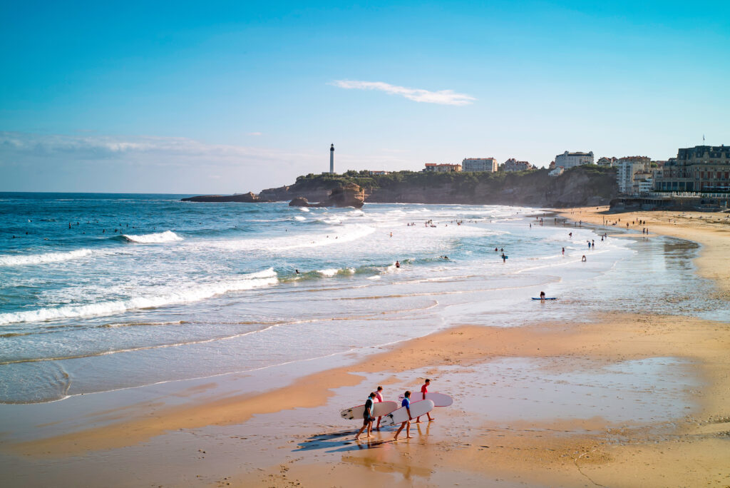 Surf à Biarritz