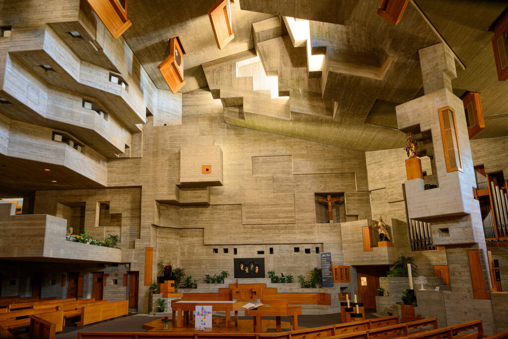 L'eglise Saint-Nicolas d'Heremence, Suisse