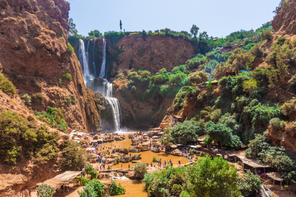 Cascades d'Ouzoud, Maroc