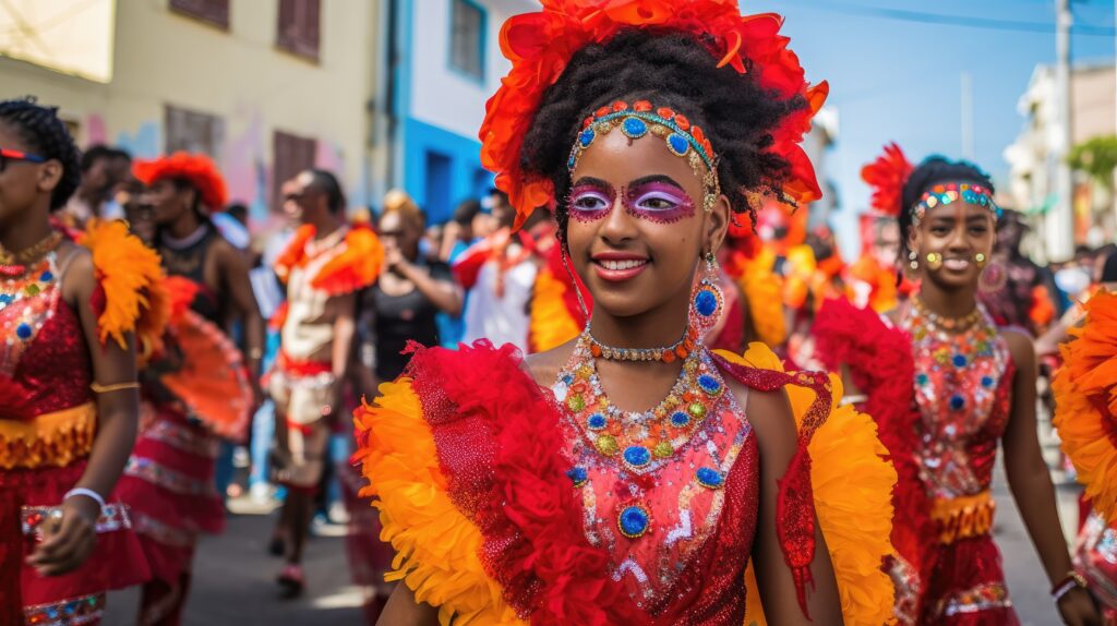 Parade au Cap Vert