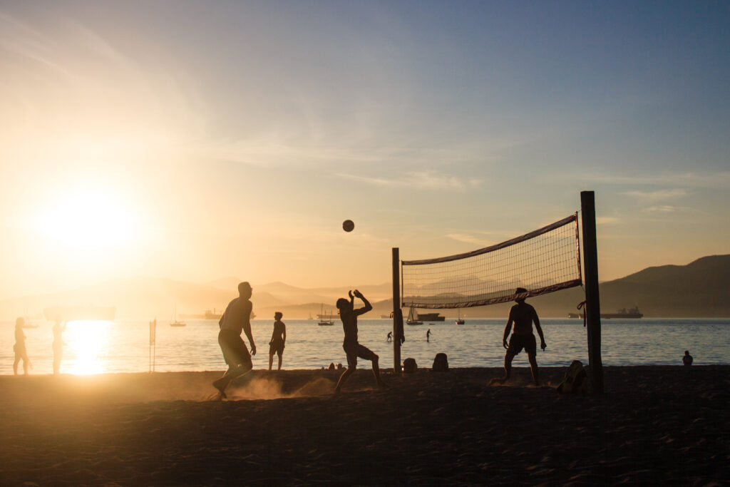 Beach volleyball 