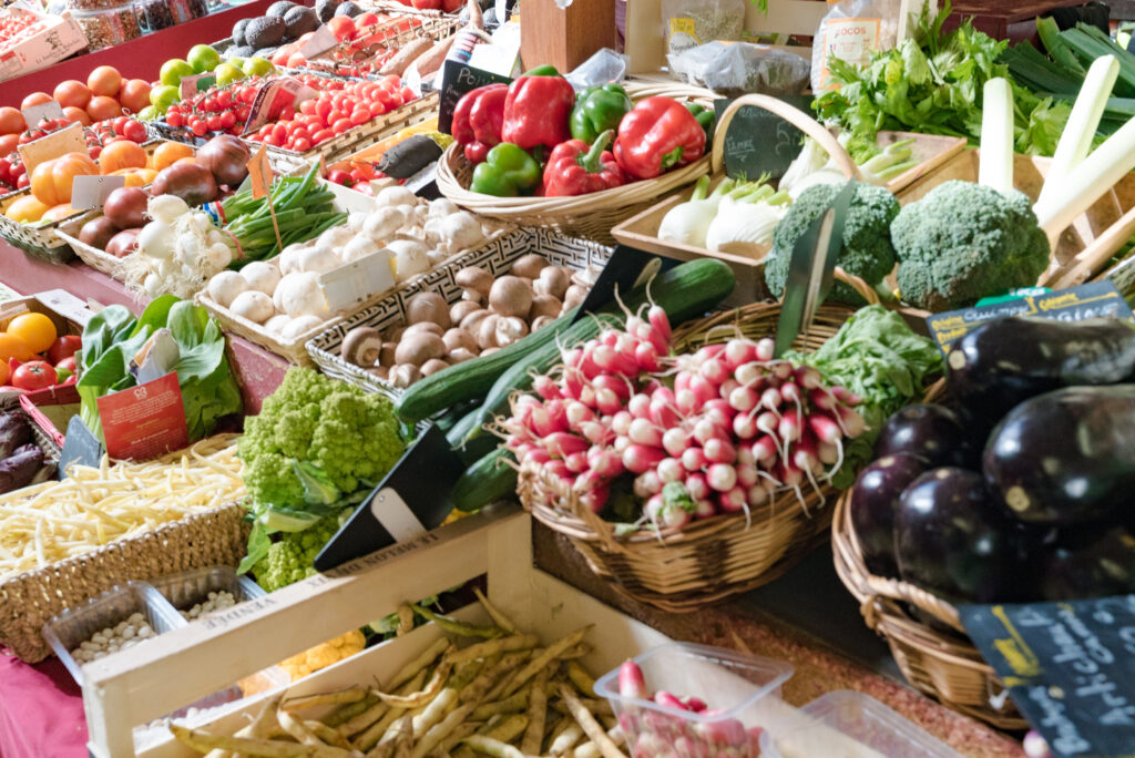 Étal de marché