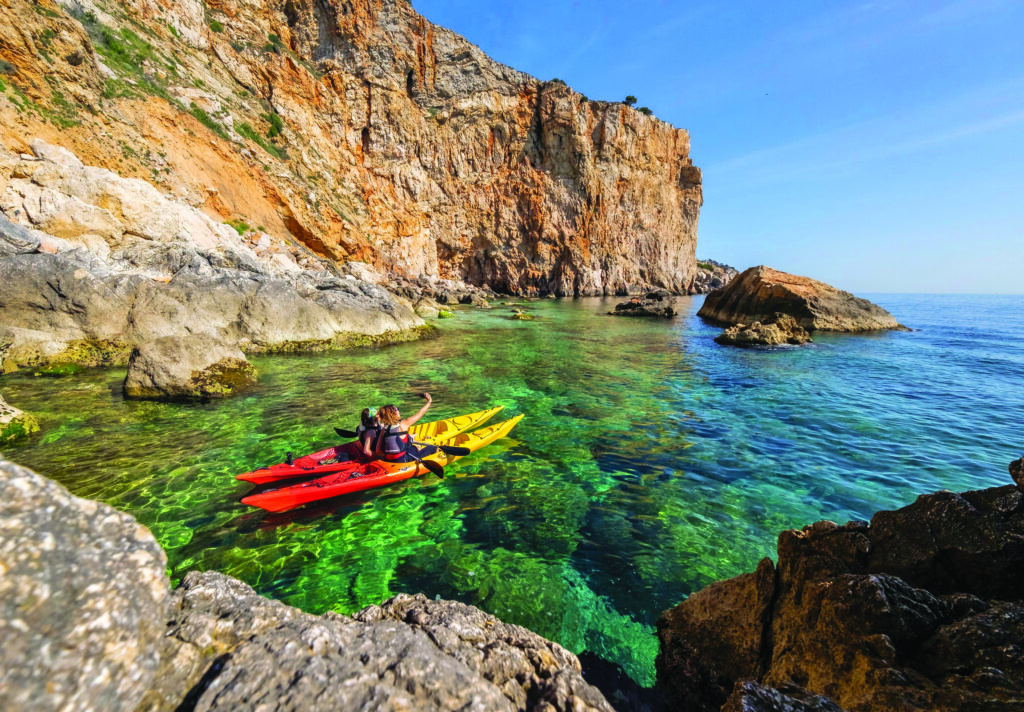 Kayak et paddle surf sur la Costa del Montgri.