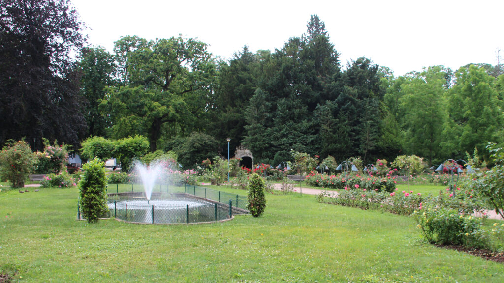 Parc public à Annecy