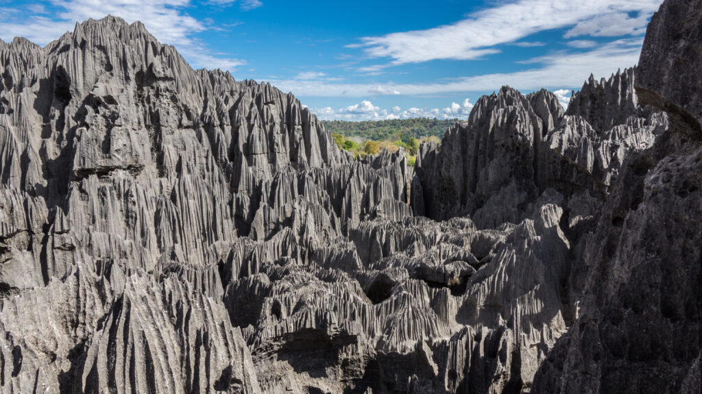 Le parc national de  Tsingy de Bemaraha, Madagascar