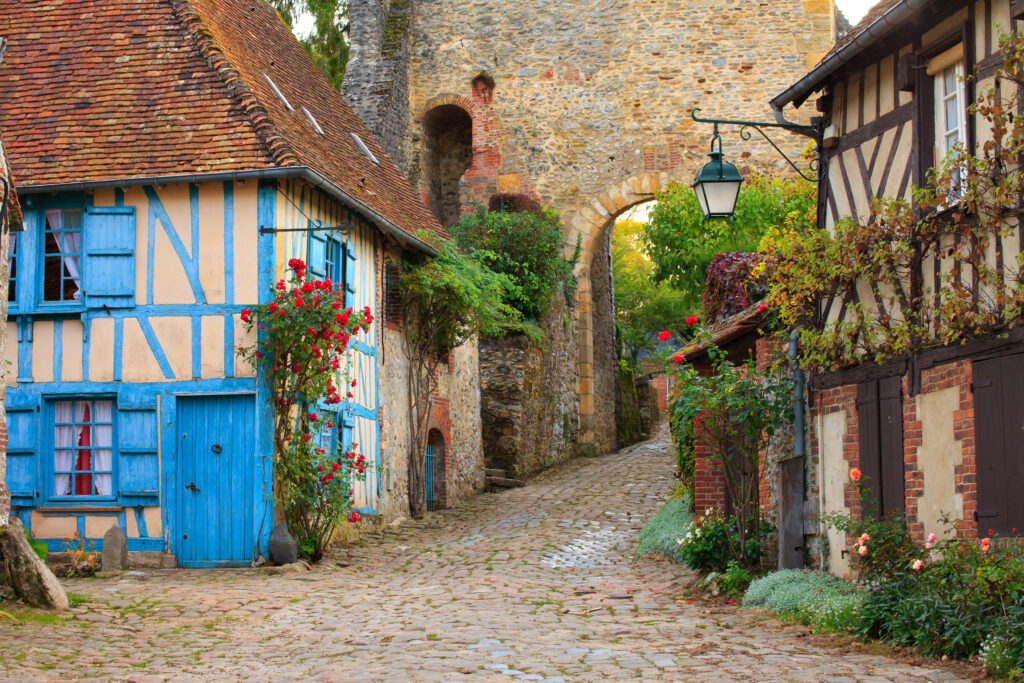 Gerberoy, village de l'Oise, Hauts-de-France