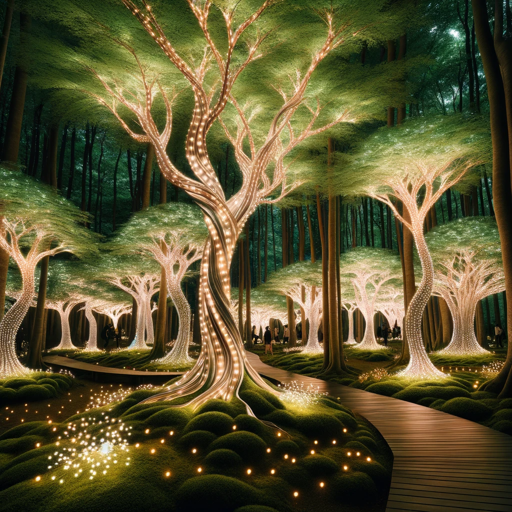 La Forêt Enchantée de Lumina, une Destination Incroyables Méconnue