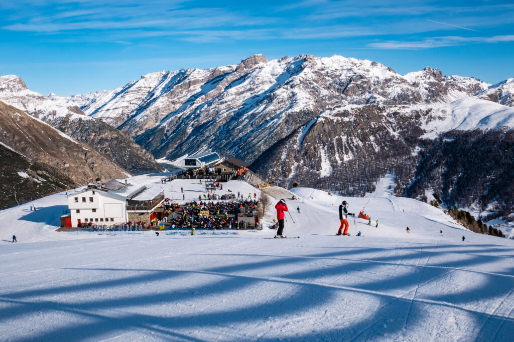 Station de ski Livigno, Italie