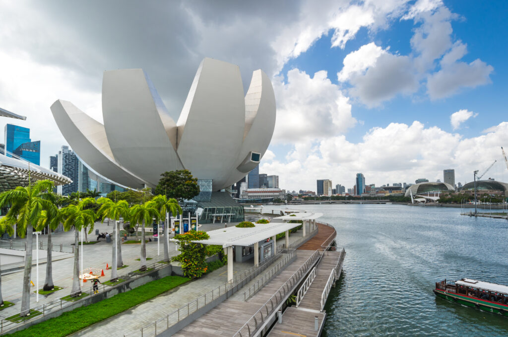 L'ArtScience Museum à Singapour