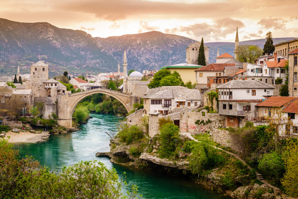 Mostar en Bosnie-Herzégovine 