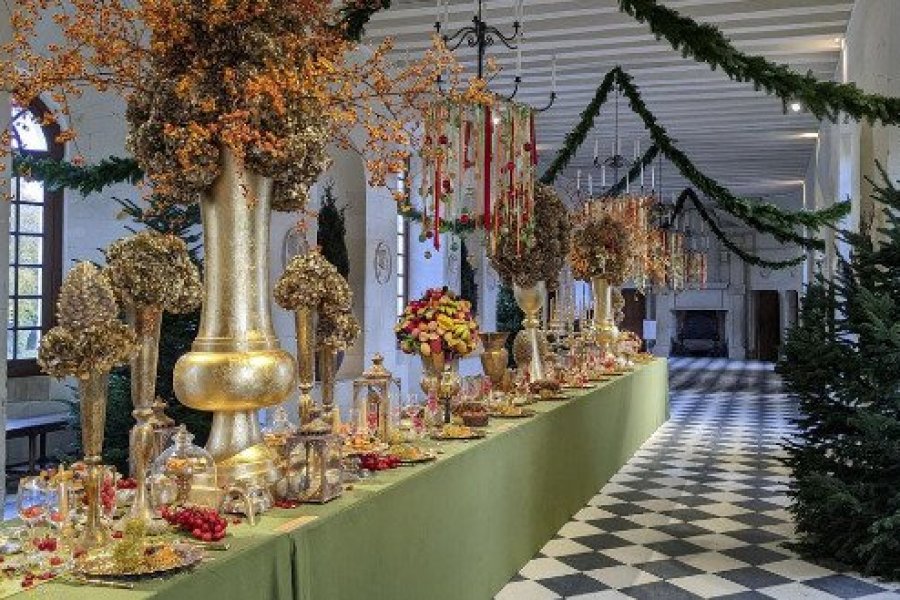 La magie de Noël s'invite dans les châteaux de la Loire !