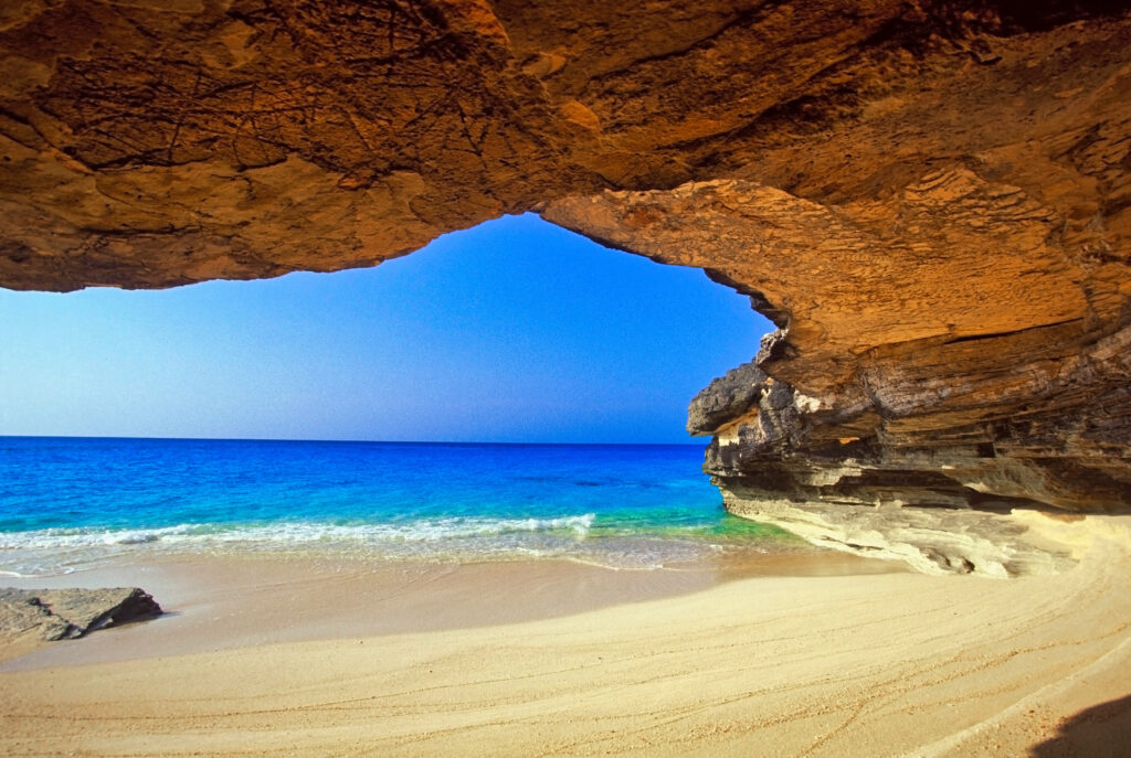 île de San Salvador dans les Bahamas