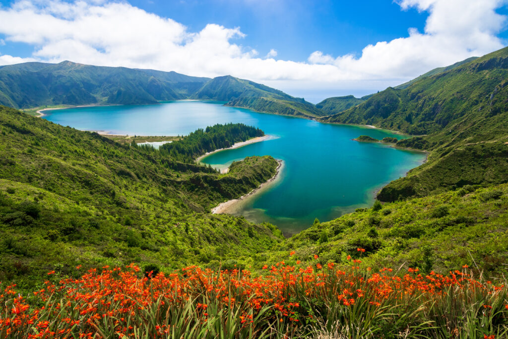 Le lac de Fogo