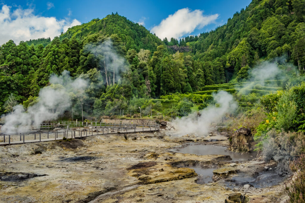 La vallée de Furnas et ses caldeiras bouillonnantes