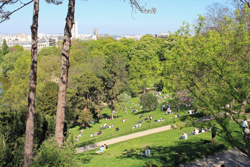 Les buttes Chaumont