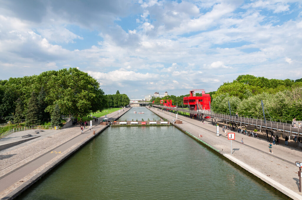 Le Canal de l'Ourcq à Paris