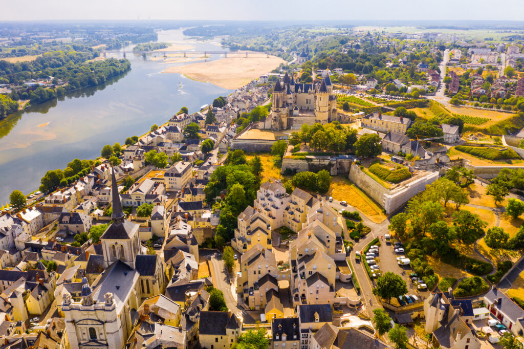 Le centre-ville de Saumur