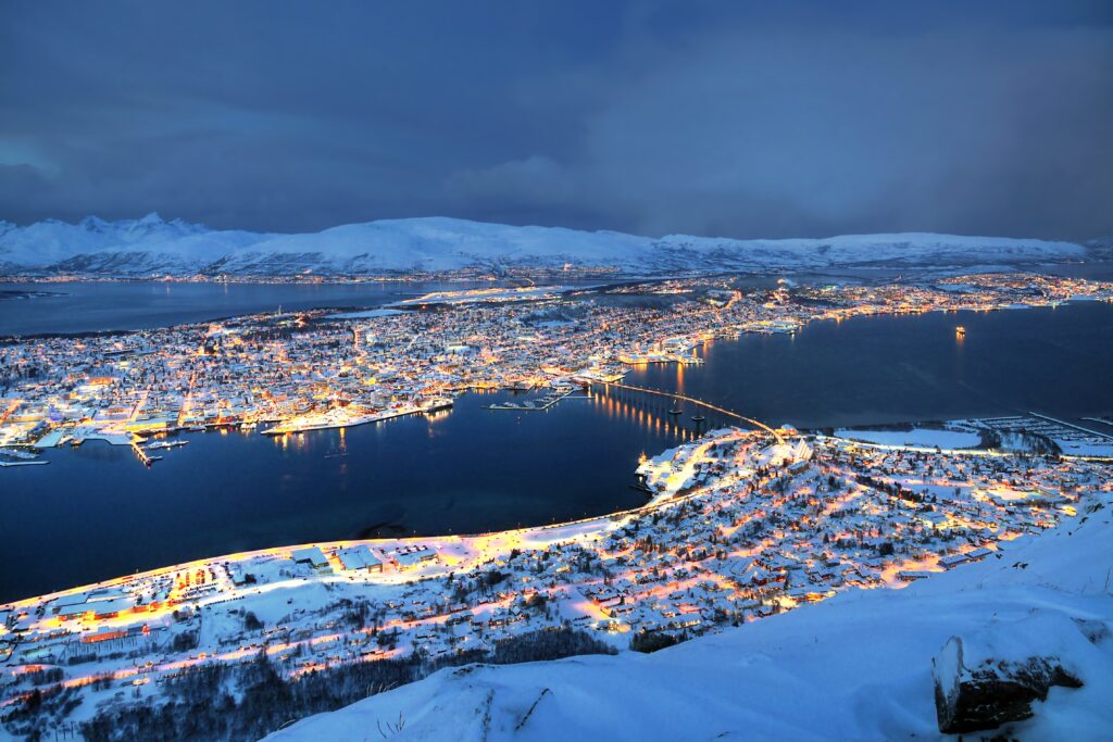 Tromsø à la saison bleue 