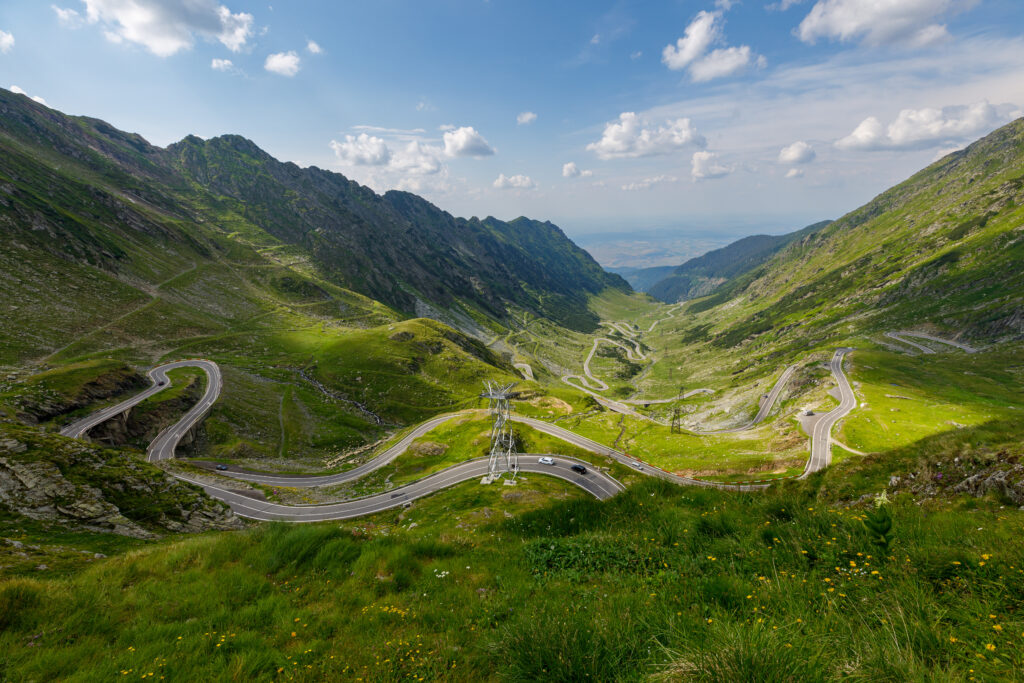 La route Transfagarasan