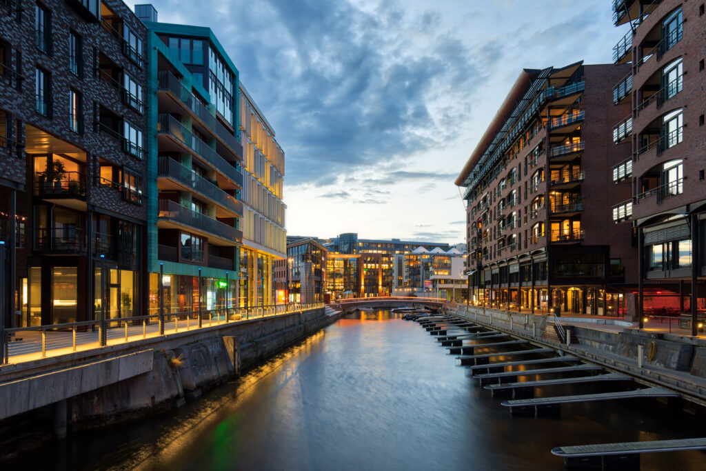 Le quartier d'Aker Brygge 