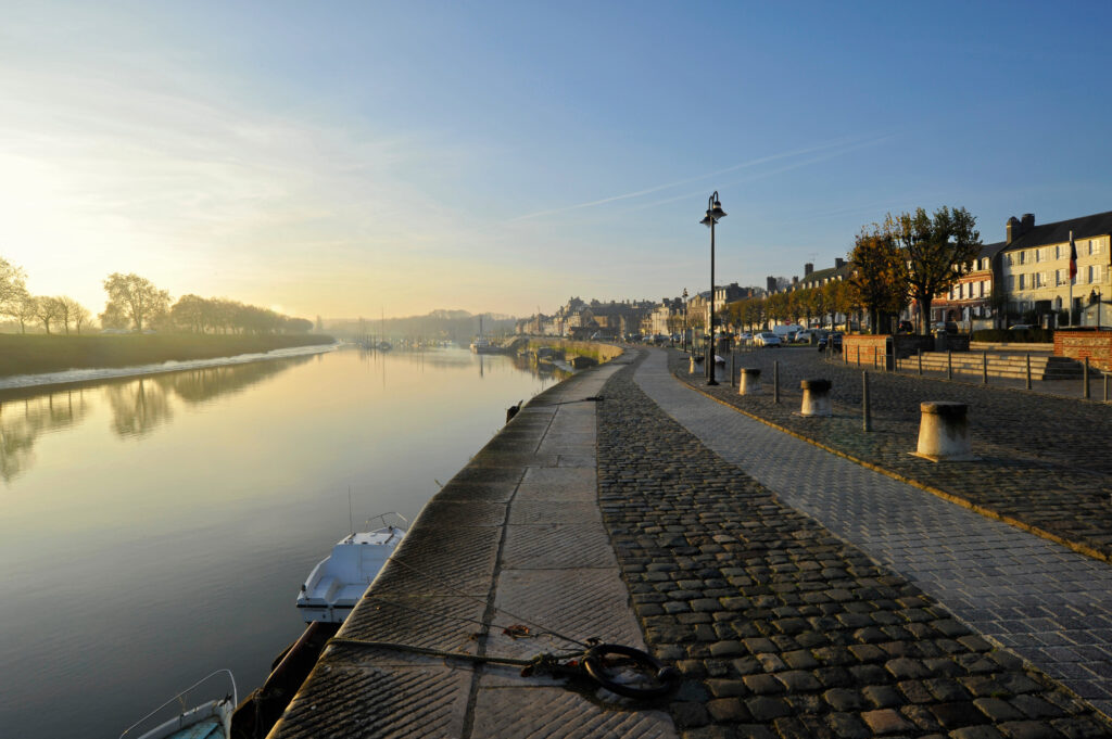 Les quais de Saint Valery sur Somme 