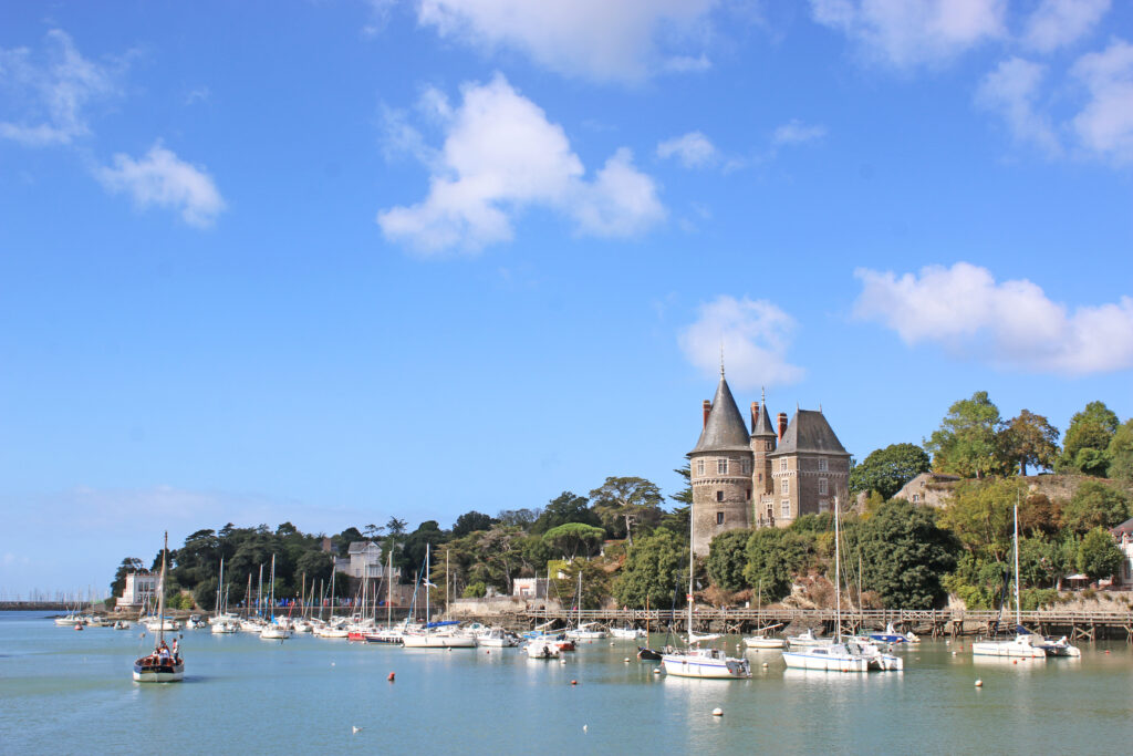 Château de Pornic et la baie