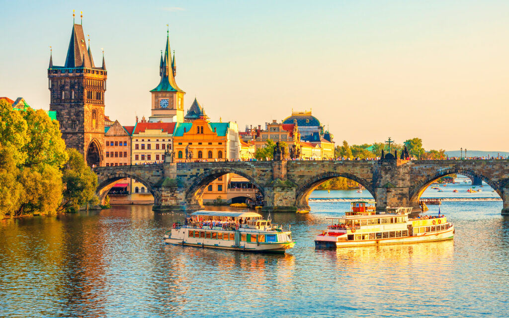 Le pont Charles à Prague  