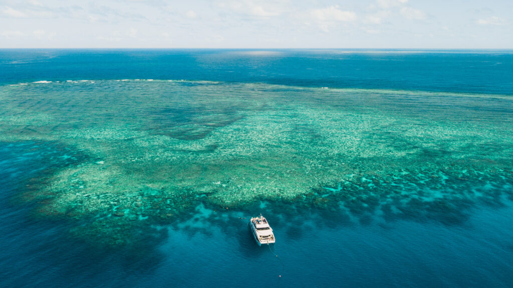 La grande barrière de corail en Australie 