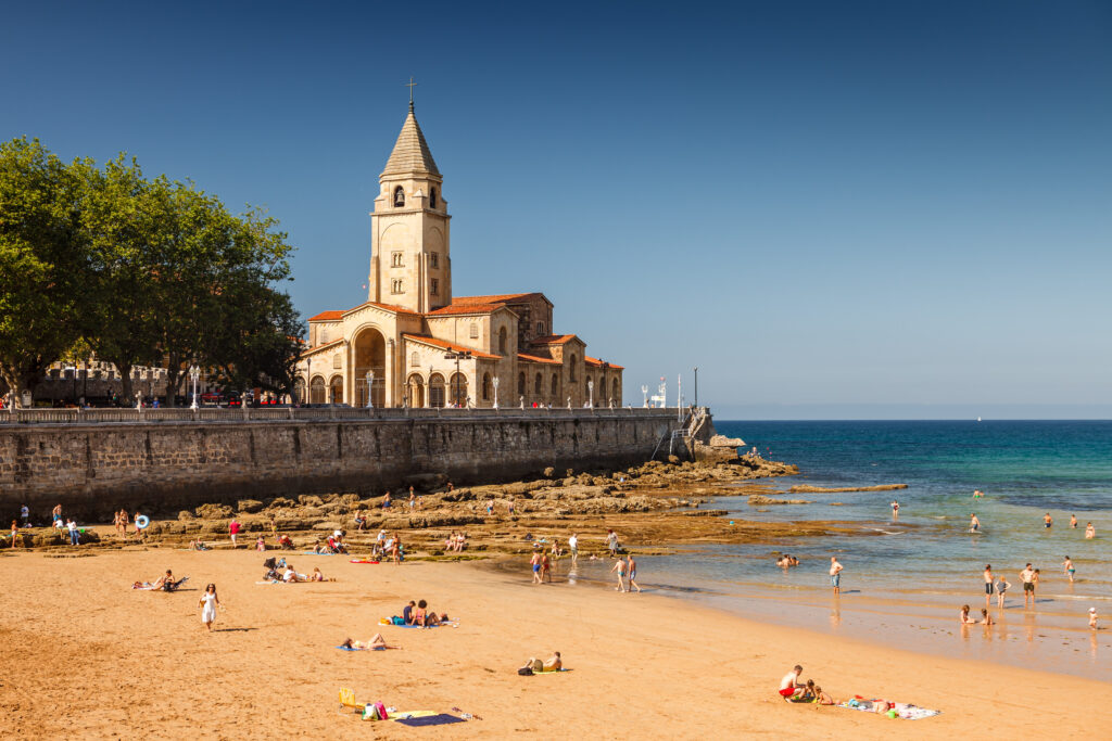 La plage de San Lorenzo