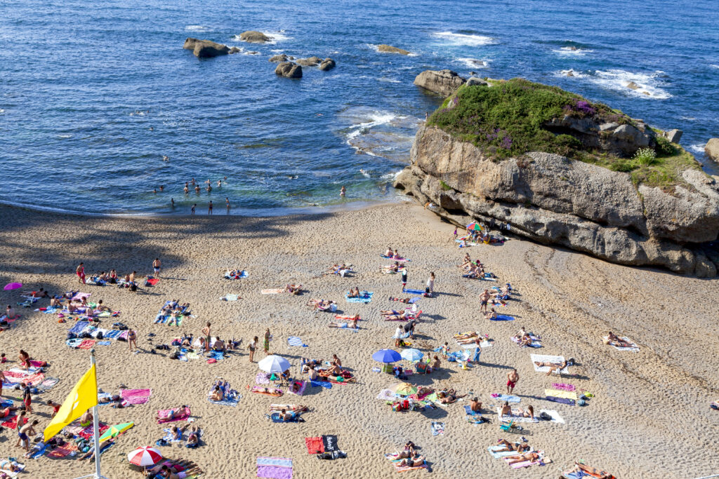 La plage d'Estaño