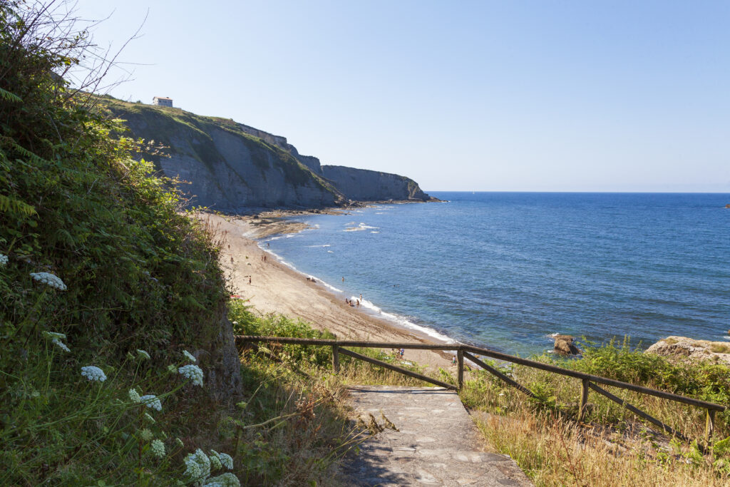 La plage de Serín