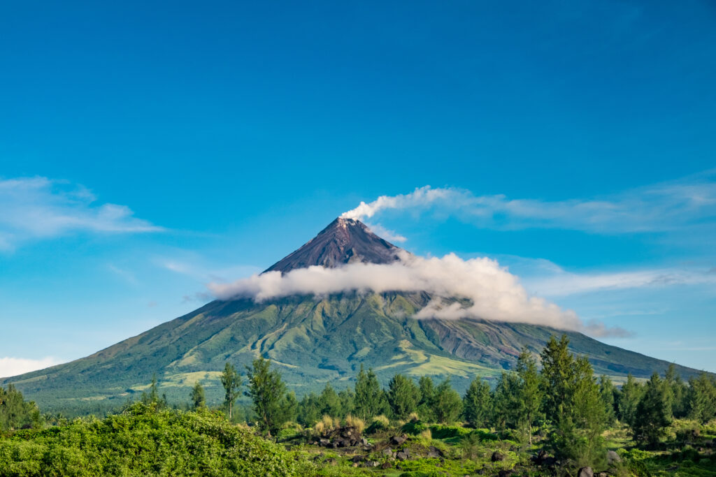 Le volcan Mayon