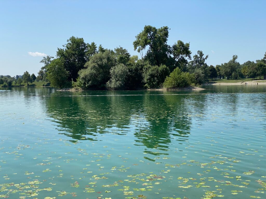 Le lac Jarun (Jarunsko Jezero)